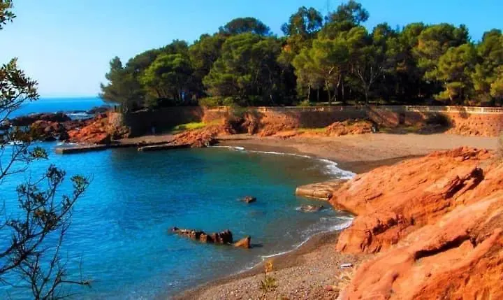 Prázdninový dům 10 A 12 Pers Famille Amateurs Randonnee Boulouris Panorama Saint Raphael Tennis Piscine Partage