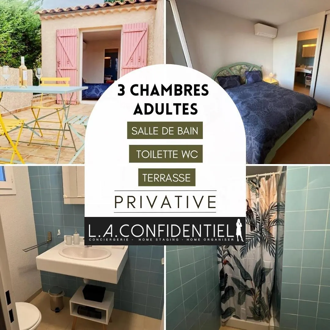 10 A 12 Pers Famille Amateurs Randonnee Boulouris Panorama Saint Raphael Tennis Piscine Partage 0*, Saint-Raphaël Francie