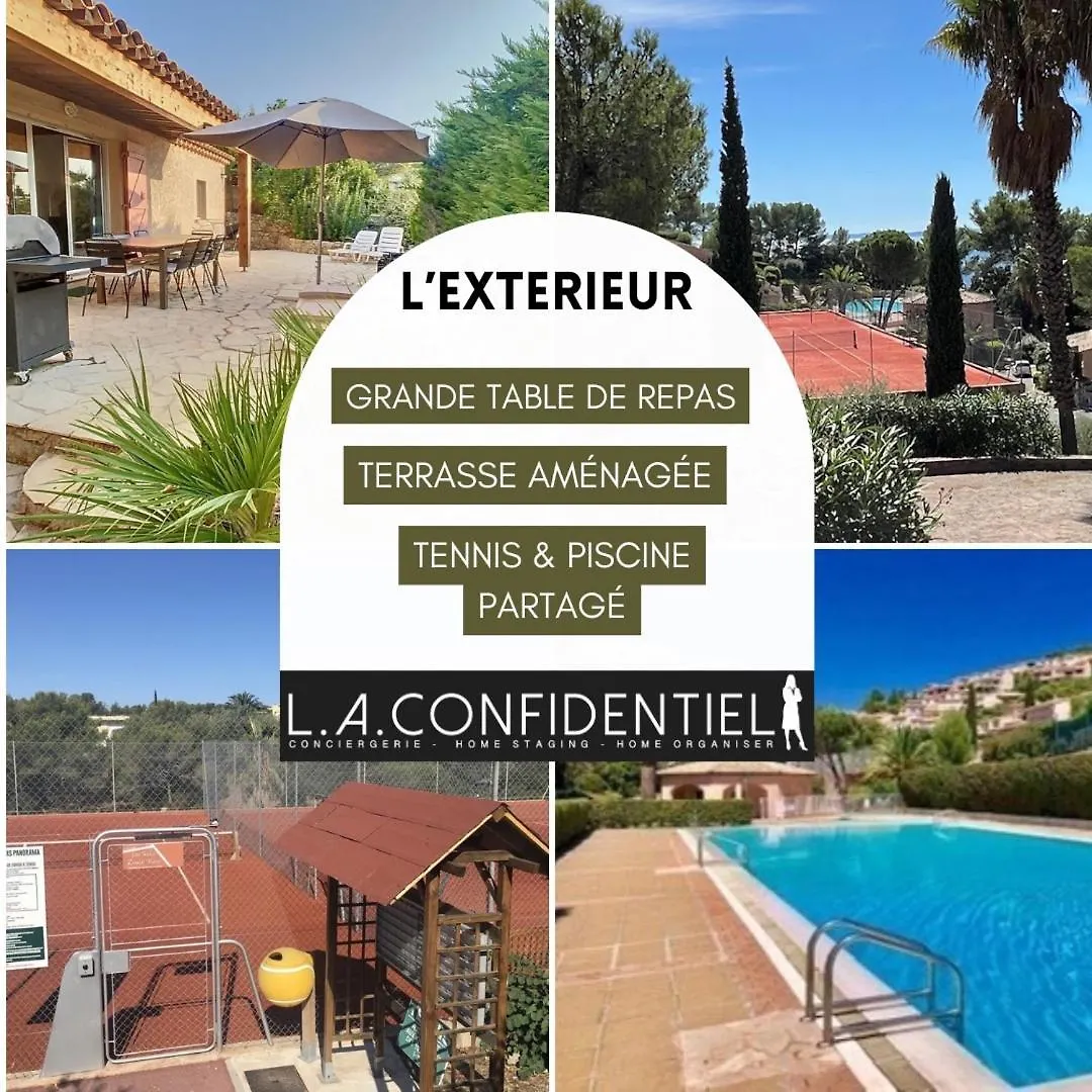 10 A 12 Pers Famille Amateurs Randonnee Boulouris Panorama Saint Raphael Tennis Piscine Partage Saint-Raphaël